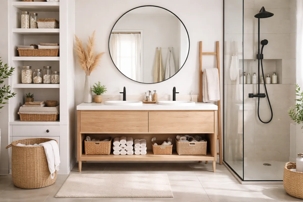 Comment aménager une salle de bain pratique et bien organisée